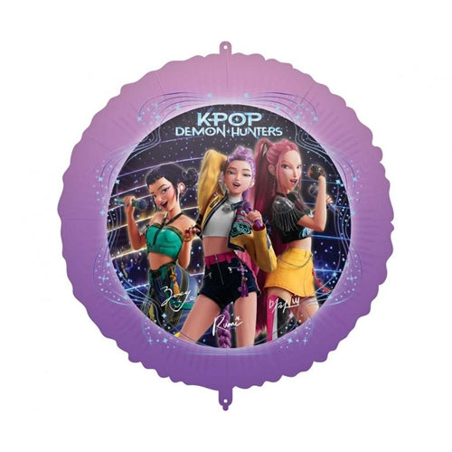 Palloncino k-pop demon hunters 18"