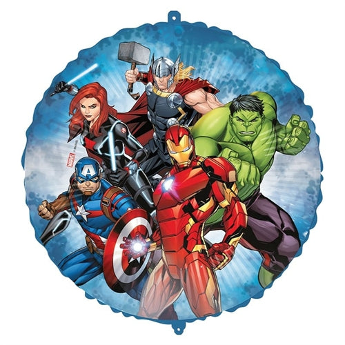 Mylar avengers tondo 18" con pesetto