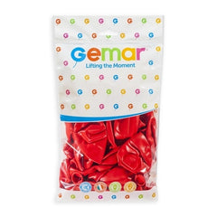 Palloncino 19" g19 rosso #045 gemar 25pz