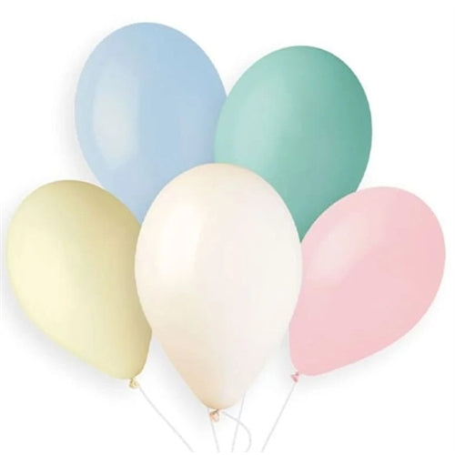 Palloncino in lattice 5" a50 marshmallow assortito "assorted 110" 100pz