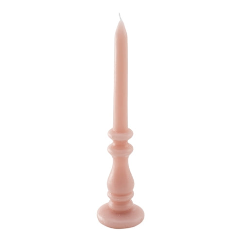 Candela candelabro rosa cm 6,9x6,9x28,5