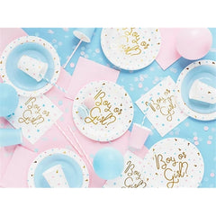Piatti per bambino o bambina, 23 cm. (1 confezione / 6 pezzi)