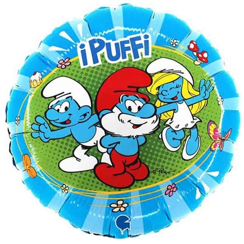 Foil 18" puffi tondo grabo