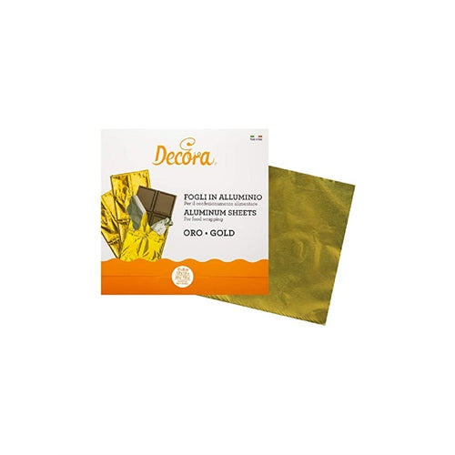 Carta a fogli metal. oro cm 20x20  150pz