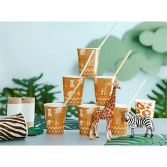 Bicchieri safari, 220 ml, misti (1 confezione / 6 pezzi)