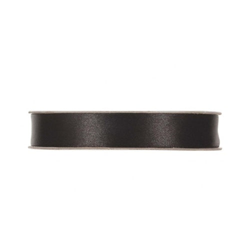 Nastro raso 15 mm x 50 mt nero  19