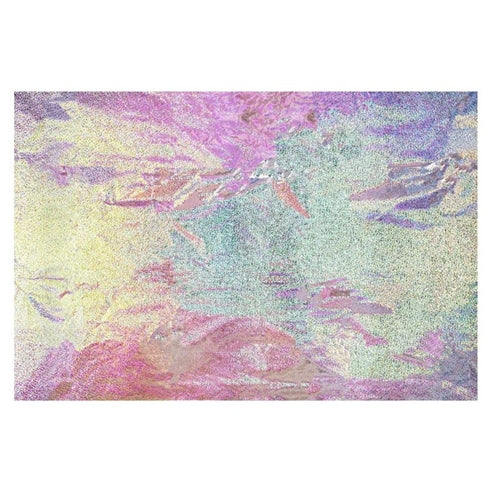 Tovaglia in lamina metallizzata, 137x183 cm, olografica