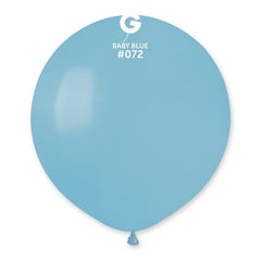 Palloncino 19" celeste baby 072 25 pz