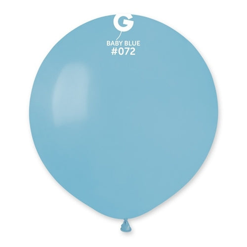 Palloncino 19" celeste baby 072 25 pz