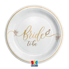 Piatti bride to be 18 cm 8 pz