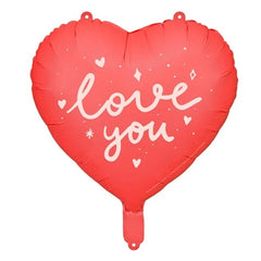 Palloncino foil cuore ''''ti amo'''', 45 cm, mix