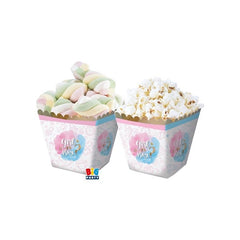 6 sweety box "girl or boy" gender reveal in cartoncino 6,5x8cm