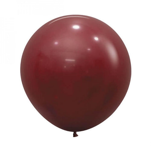 Palloncino sempertex 24" 3 pz merlot 018