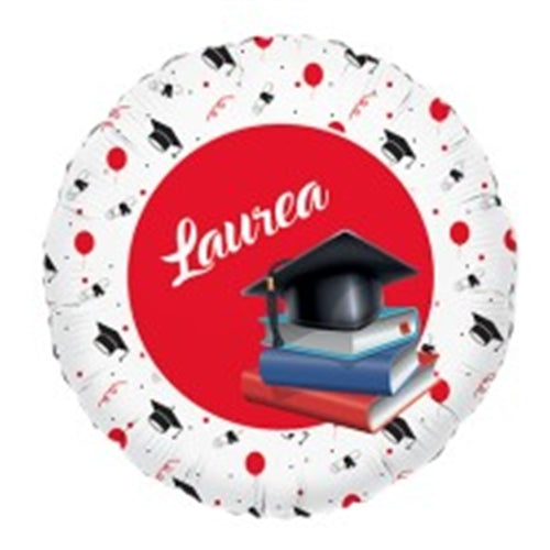 Palloncino 9" mini shape mylar la mia laurea