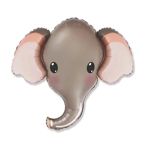 Mylar elefante testasupershape 32"
