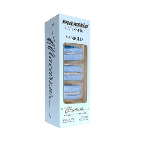 Macarons vaniglia carta da zucchero 5 pz maxtris