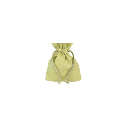 Sacchetto in cotone 9 cm x 12 h cm verde oliva 29