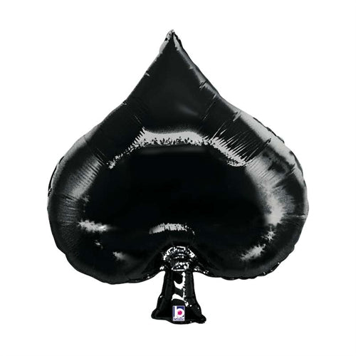Palloncino 34" picche poker "casino' spade"