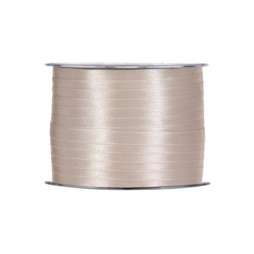 Nastro raso 3 mm x 100 mt crema 201