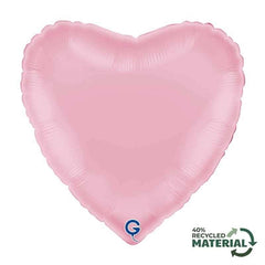 Palloncino in foil 18" cuore rosa "heart pink"