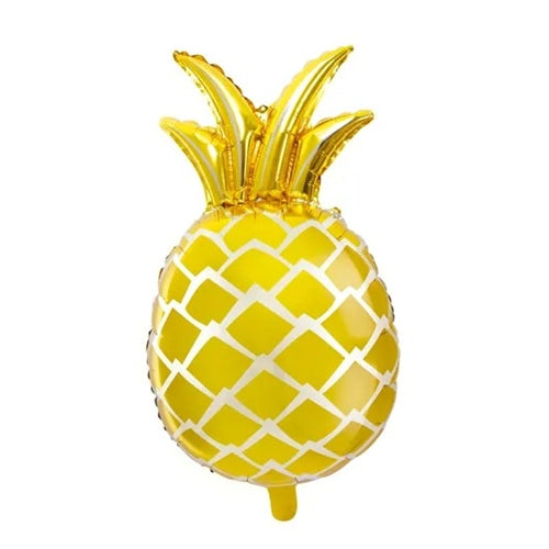 Palloncino foil ananas, oro, 38x63cm