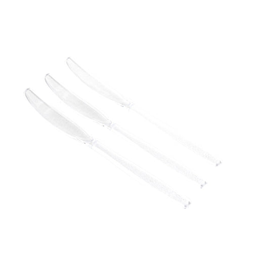 Coltelli in plastica riutilizzabile 19 cm 10 pz