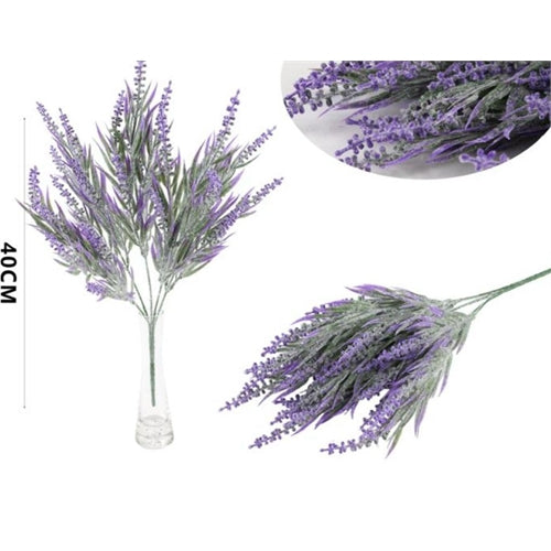 Lavanda artificiale bouquet 40 cm