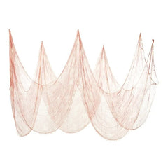 Materiale decorativo con macchie di sangue, bianco, 0,72x9,8m