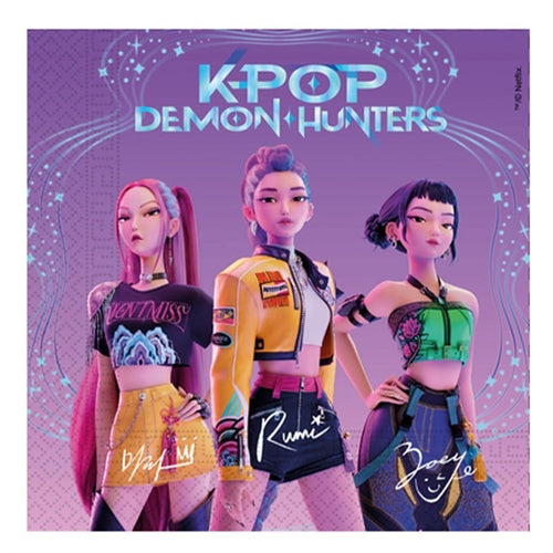 Tovagliolo di carta delle k-pop demon hunters 20pz