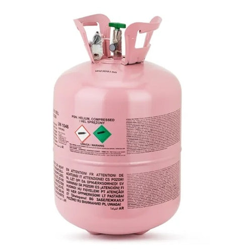 Bombola di elio, rosa, massimo 50 palloncini