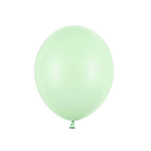 Blister palloncini verde menta 10 pz