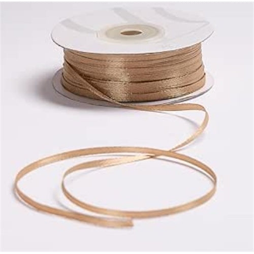 Nastro raso 3 mm x 100 mt tortora 52