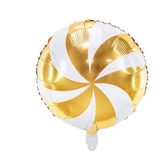 Palloncino foil candy, 35cm, oro