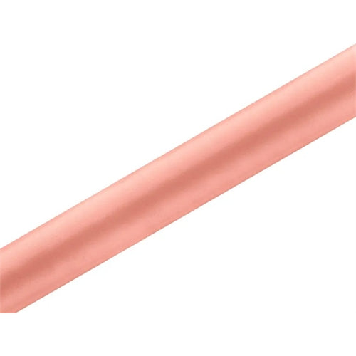 Satin tinta unita, corallo, 0,36 x 9 m, x 9 m