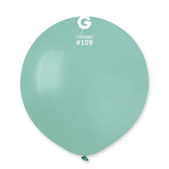 Palloncino in lattice 19" g19 marshmallow tiffany "tiffany 109" 25pz
