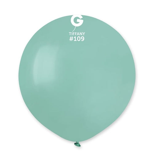 Palloncino in lattice 19" g19 marshmallow tiffany "tiffany 109" 25pz
