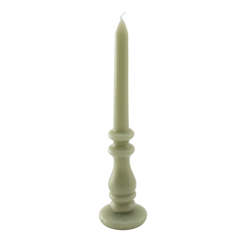Candela candelabro salvia cm 6,9x6,9x28,5