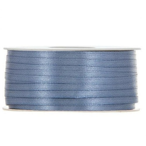 Nastro raso 3 mm x 100 mt celeste polvere 59