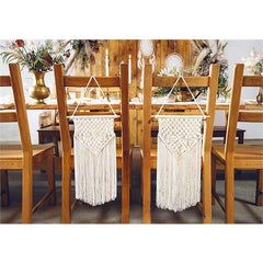Tendina macrame'' panna 30x49 cm