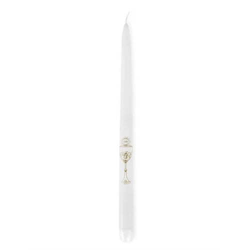 Candele ihs, bianche, 29 cm