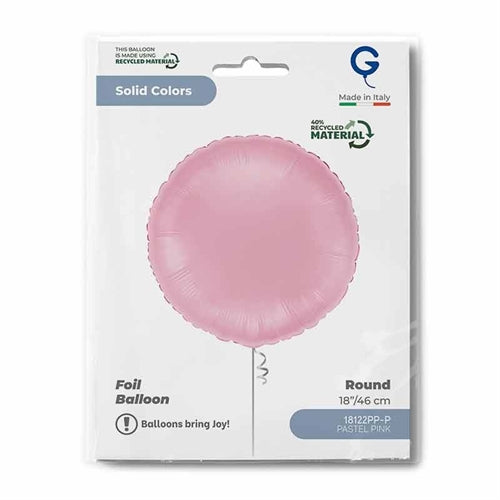 Palloncino in foil 18" tondo rosa