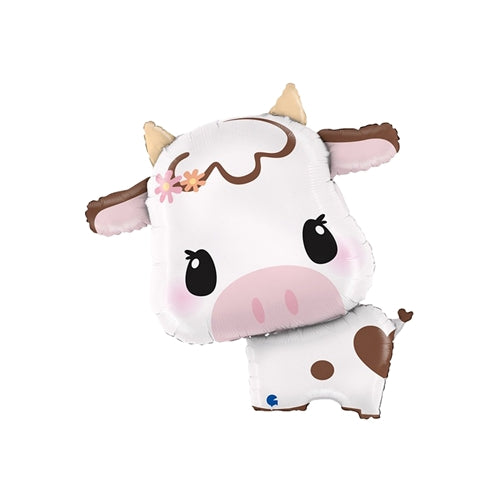 Mylar 25" supershape mucca "cute cow"