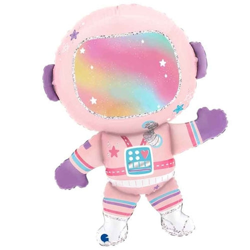 Palloncino in foil 36" s.s. astronauta "lady astronaut"