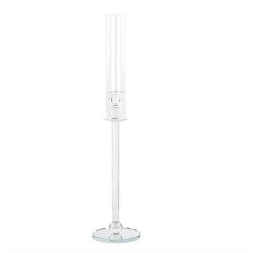 Candelabro vetro c/paravento h.645 mm