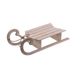 Slitta in legno decorazione 75x29xh.23 cm