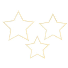 Decorazioni sospese stelle, mix