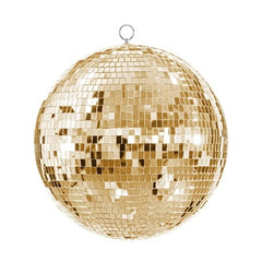 Decorazione sospesa disco ball, oro, 40 cm