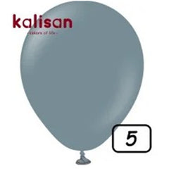 Palloncini kalisan grigio blu 5" denim