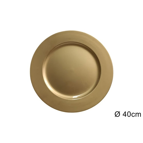 Sottopiatto oro ø 40 cm