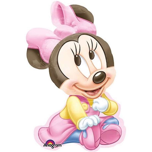 Mylar supershape baby minnie 32"